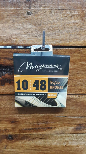 Imagen 8 de 10 de Cuerdas Guitarra Acústica Magma 010 Electroacústica Ga120