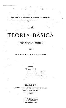 Libro La Teorã­a Bã¡sica (bio-sociologia) - Tomo Ii - Sal...