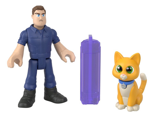 Disney Y Pixar Lightyear Imaginext Figuras De Buzz Y Sox