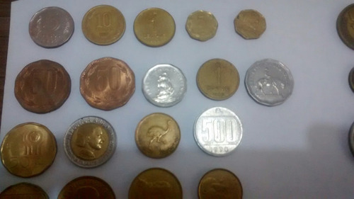 Monedas Y Billetes Antiguos De Argentina Y Otros Países
