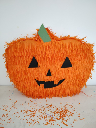 Piñata Artesanal Halloween Calabaza