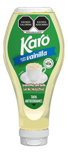 4 Pza Jarabe De Maíz Karo Sabor Vainilla 255 Ml