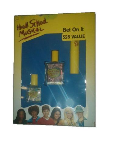High School Musical De Disney Perfume Set 1.0 Colonia +