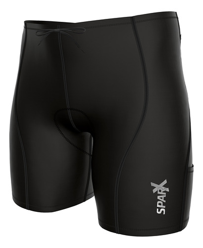 Sparx Performance Tri Shorts Para Hombre, 4 Bolsillos, De Co