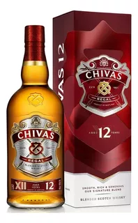 Whisky Escocés Chivas Regal 12 Años 1 Litro Local