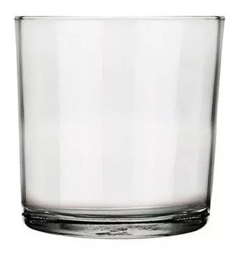 Vaso De Vidrio Cylinder Whisky Nadir 295ml Caja X24