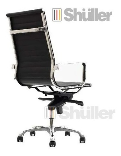 Imagen 3 de 10 de Sillon Silla Oficina Escritorio Aluminium Shuller Alta