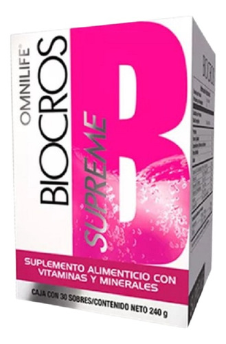 Biocros Supreme - Omnilife - Unidad a $113