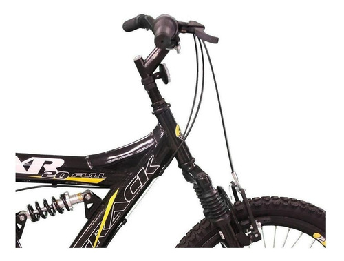 Bicicleta mountain bike infantil TK3 Track XR 20 tamaño del cuadro 15" color negro/amarillo