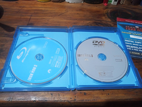 Iron Man 3 - Blu-ray Y Dvd