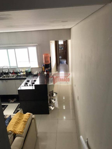 Imagem 2 de 30 de Cobertura Com 2 Dormitórios À Venda, 46 M² Por R$ 350.000,00 - Vila Cecília Maria - Santo André/sp - Co0692