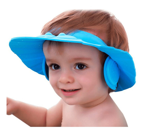 Gorro Visera Baño Ducha Bebé Niños