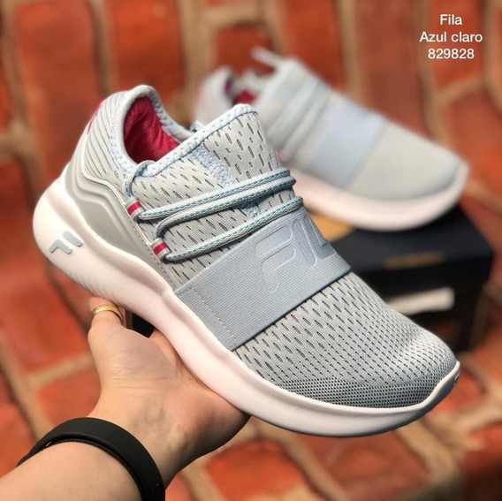 Tenis Schenker Feminino Fila Menina - Sapatos Tênis Azul em Paraná com o Melhores Preços no Mercado Livre Brasil