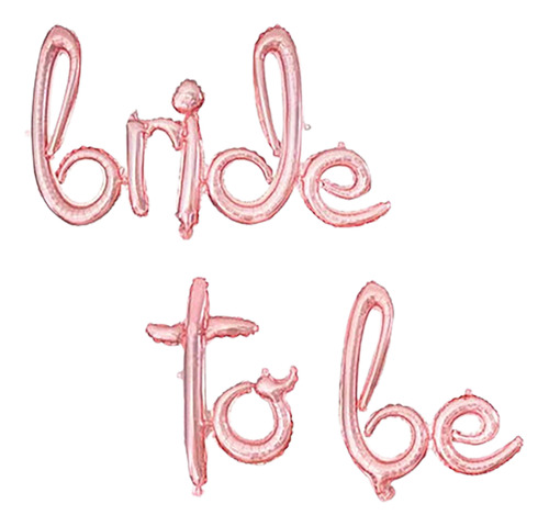Balão Metalizado Bride To Be Noiva Despedida De Solteira Bride To Be Ref.10195OR