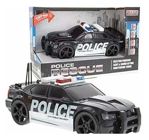 Fricción Motorizada Policía Coche De Rescate Coche Tr83m