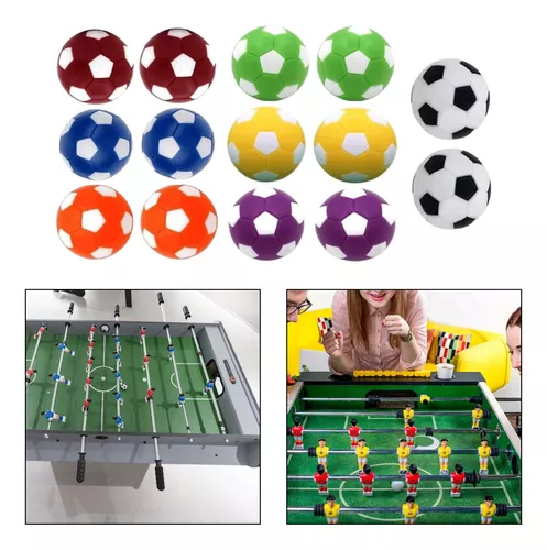 Juego De Mesa De Bolas De Futbolín 4 Piezas Bolas De Mesa De Futbolín 36 Mm  Bolas De Fútbol De Mesa De Colores Juego De Mesa De Futbolín Reemplazos De  Accesorios De