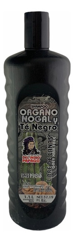 Shampoo Organo Nogal Y Te Negro  Mantiene Color + Brillo