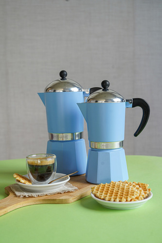 Cafetera Italiana 9 Tazas Mageflon