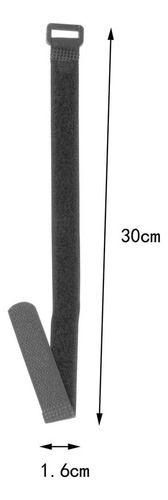 Fita De Fixação De Esteira Ajustável De 1,6x30cm