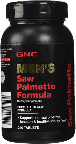 Gnc Hombres Saw Palmetto Apoyo Prostata Flujo Urinario X240