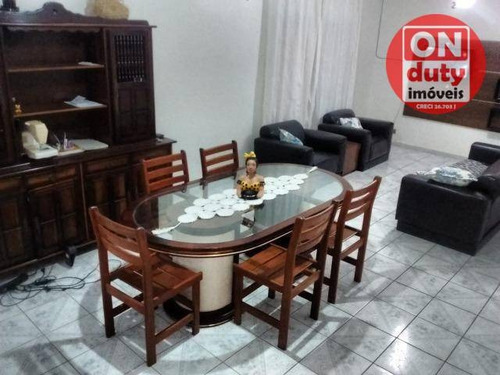 Imagem 3 de 10 de Casa No Quarteirão Da Praia Com Piscina 350 M² Com 4 Dormitórios À Venda Por R$ 1.400.000 - Canto Do Forte - Praia Grande/sp - Ca0977