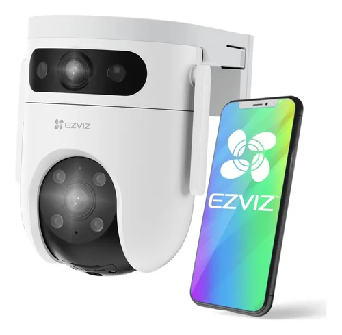 Ezviz H9c Dual 3k, Camara De Seguridad Wifi Doble Lente 5mp