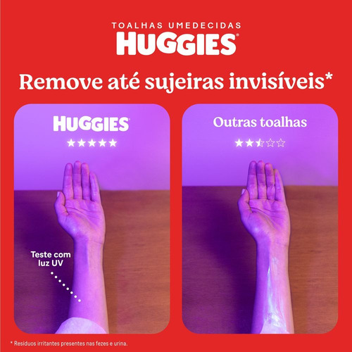 Huggies Toalha Umedecida Rosto E Corpo Leve 4 Pague 3