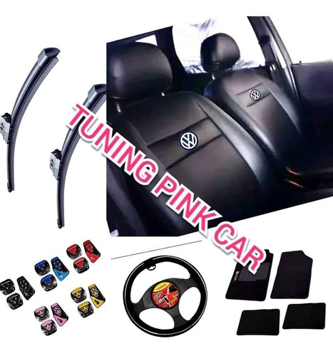 Super Kit Capa De Banco Couro Carro Automotivo Gol G5 2010