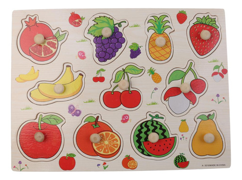Juguete De Rompecabezas Con Forma De Fruta