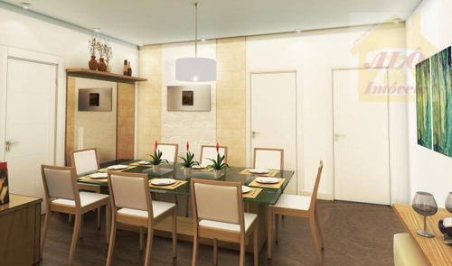 Apartamento À Venda, 112 M² Por R$ 754.000,00 - Canto Do Forte - Praia Grande/sp - Ap1593