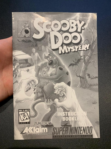 Scooby-doo Mystery Super Nintendo Snes (Usado)
