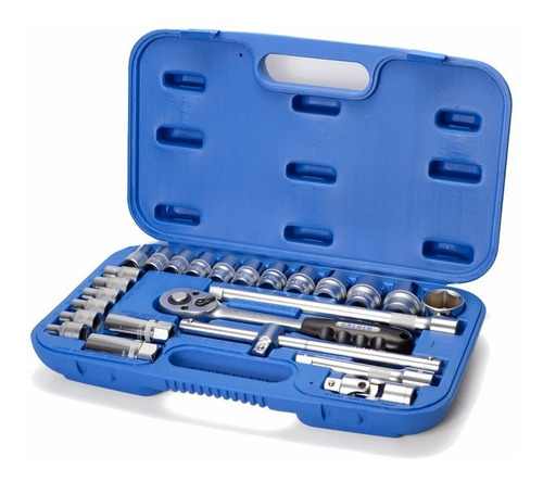 Set Herramientas Llaves Tubo Bremen 25 Pz Enc 1/2 Cod. 3894 Dgm