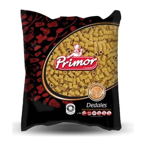 Pasta Dedales Primor 1kg Pack 2und