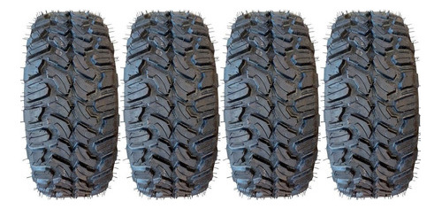 Kit 4 Pneu 265/60/18 Remold Com Borracha Vipal +4 Bicos