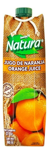 Jugo De Naranja Natura Sonrisa 946 Ml