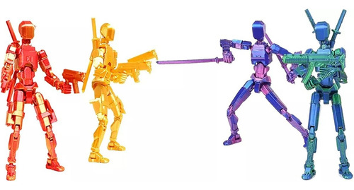 Figuras De Acción T13 Ensambladas, Robot 3d