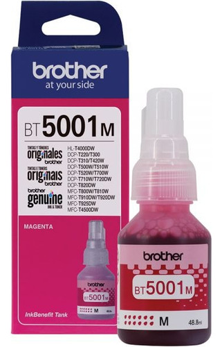 Botella Tinta Sistema Continuo Brother Bt5001 48ml - Cover