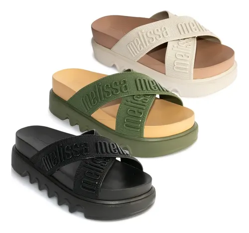 Sandália Melissa Cross M-lover Platform Confortável Original