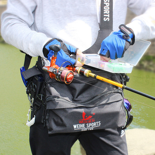 . Riñonera For Señuelos De Pesca: Bolsa Multifuncional For A