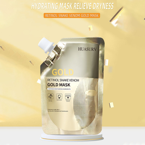 G Retinol Snake Gold Facial Mask Cleansing Pores Apply 5004