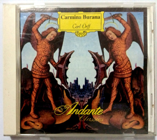 Carmina Burana / Carl Orff / Andante Classics Cd Original