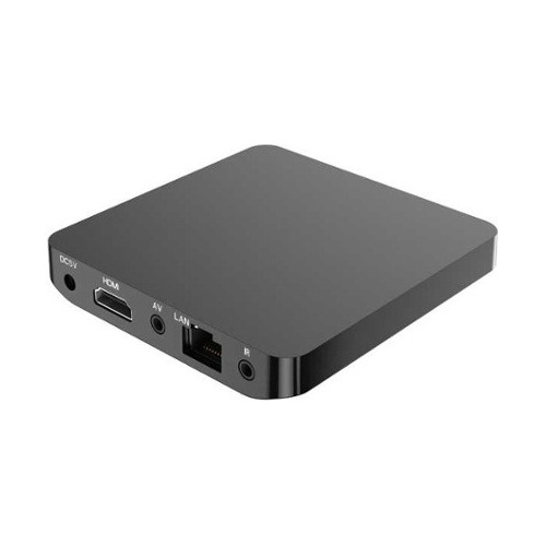 Smart Tv Box Gravity 4k Uhd Android 10 Quadcore 16gb 2gb Ins Color Negro Tipo De Control Remoto Estándar