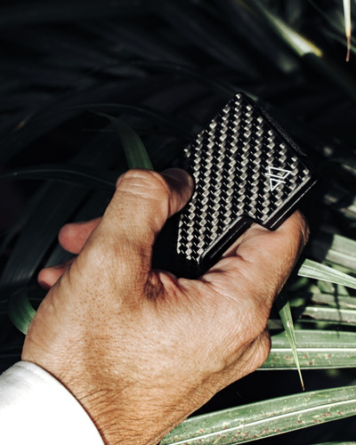 Billeteras Evenar Ultra Delgadas De Fibra De Carbono / Rfid