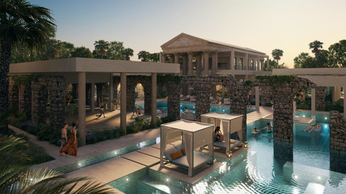 Apartamentos Amueblados De Lujo En Cana Bay, Punta Cana, 1 Habitación, Proyecto Poseidonia Residences