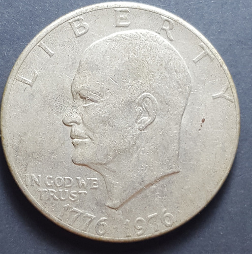 Moneda Usa 1 Dollar Eisenhower 1976 D