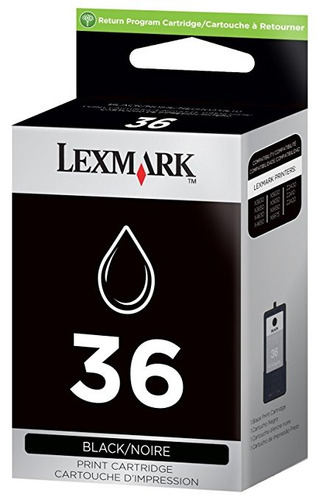 Lexmark No. 36 Del Programa De Devolución Cartucho De Impres
