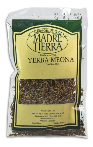 Yerba Meona Madre Tierra 30g - Yuyos 