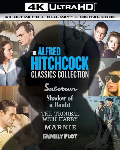 Blu Ray The Alfred Hitchcock Classics Collection 4k Ultra Hd