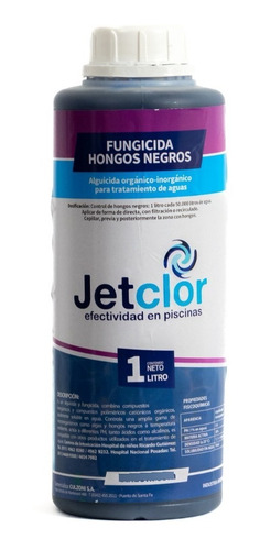 Fungicida Hongos Negros Piscinas Y Piletas Jetclor