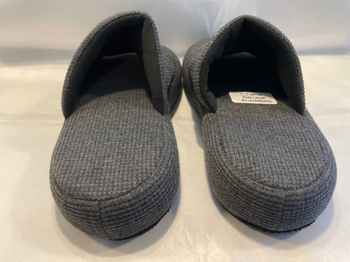 Pantuflon Mujer Alondra Relleno Espuma Gris Primavera Jelue